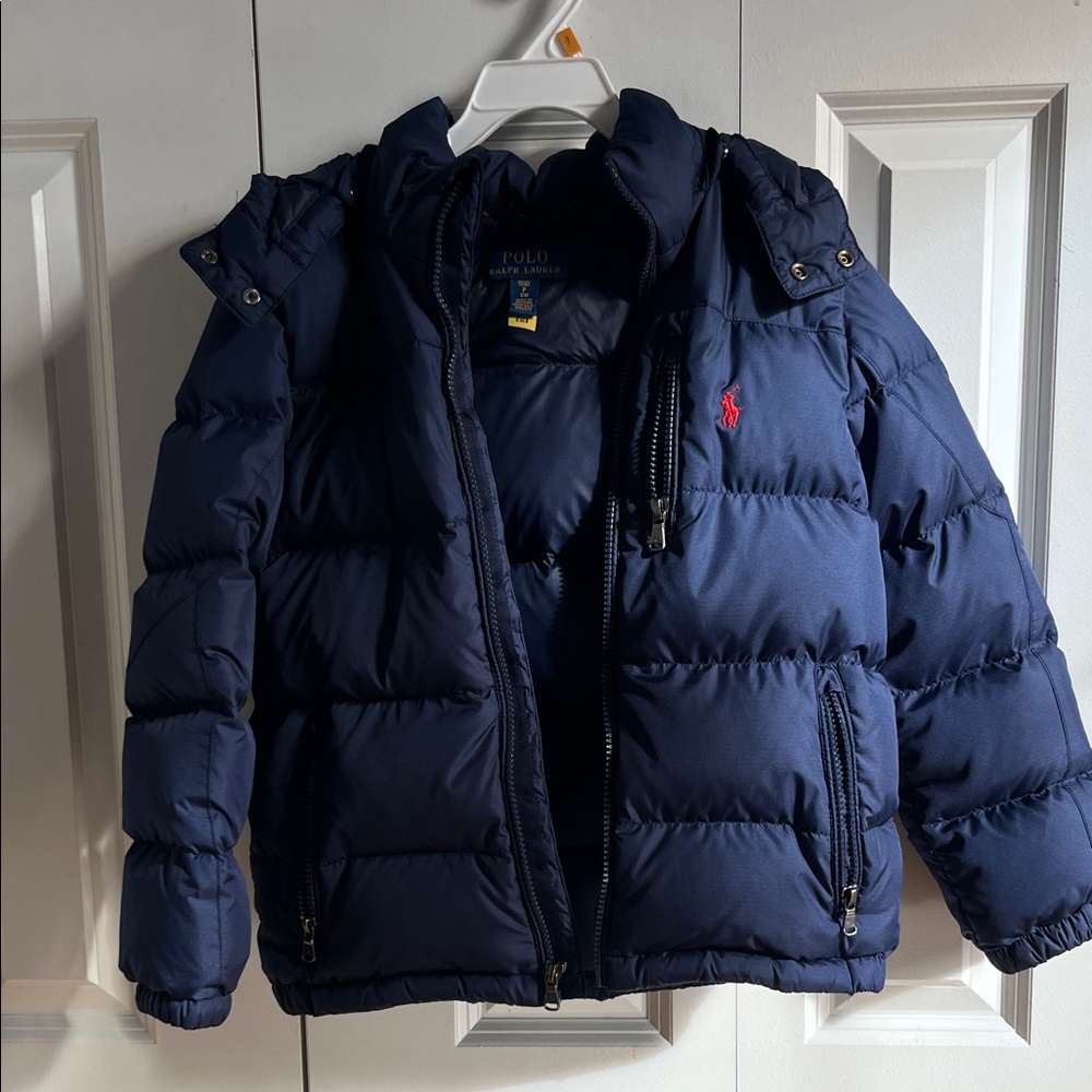 Polo by Ralph Lauren Kids Navy Puffer Jacket
